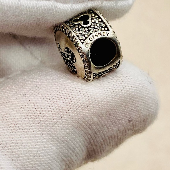 EUC Pandora Sterling Silver Disney Sparkling Icons Limited Edition Charm - Picture 10 of 11